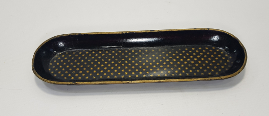 OSMANLI DÖNEMİ PAPIER MACHE HOKKA TEPSİSİ 