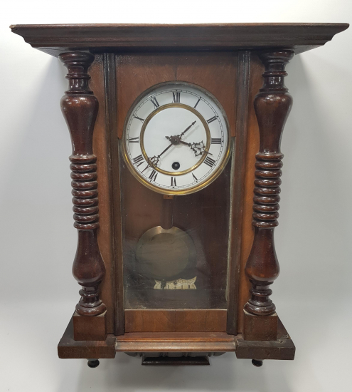 OSMANLI DÖNEMİ PORSELEN KADRANLI DUVAR SAATİ