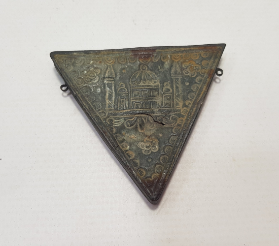 OSMANLI DÖNEMİ CAMİ MOTİFLİ HAMAYIL 