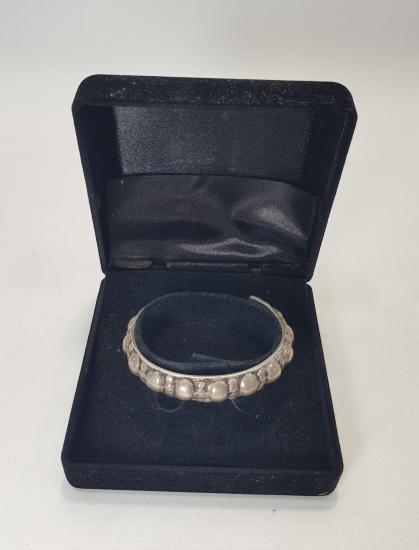 OSMANLI DÖNEMİ ERMENİ İŞİ GÜMÜŞ BİLEZİK 