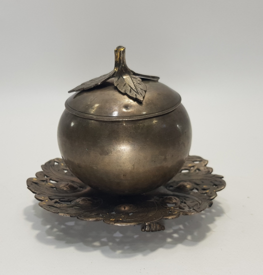 OSMANLI DÖNEMİ İSTANBUL İŞİ GÜMÜŞ ŞEKERLİK 