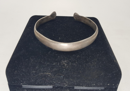 OSMANLI DÖNEMİ RUM İŞİ GÜMÜŞ BİLEZİK 