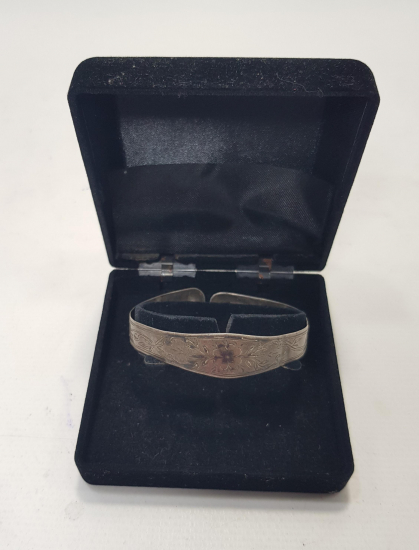 OSMANLI DÖNEMİ SAVATLI GÜMÜŞ BİLEZİK 