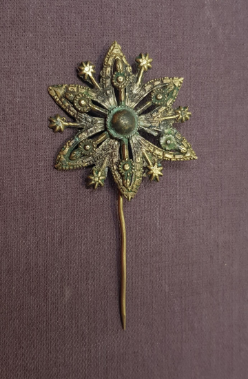 OSMANLI DÖNEMİ YILDIZ FORMLU BROŞ 