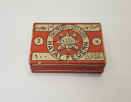 OSMANLICA YAZILI KUTUSUNDA HATTAT DİVİT UÇLARI 