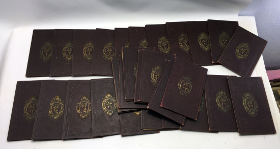 OSMANLI DÖNEMİ 29 CÜZDEN OLUŞAN ALTIN VARAKLI KUR'AN -I KERİM CÜZLERİ