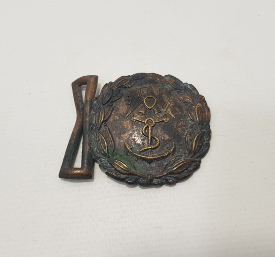 ÇANAKKALE SAVAŞI ALMAN DENİZCİ SUBAY KEMER TOKASI 