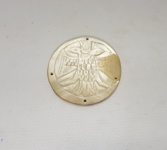 OSMANLI DÖNEMİ ÇİFT BAŞLI KARTAL MOTİFLİ SEDEF PAZUBENT