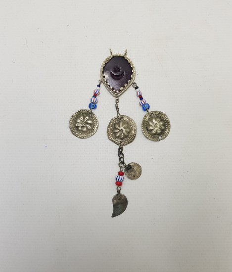 OSMANLI GÜMÜŞ KOLYE UCU 