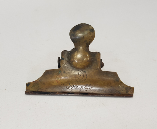 OSMANLICA YAZILI KAĞIT KISKACI 