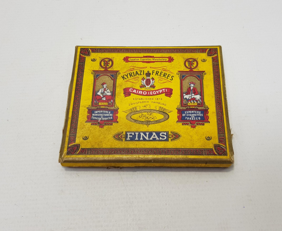OSMANLI DÖNEMİ KYRIAZI FRERES SİGARA KUTUSU 