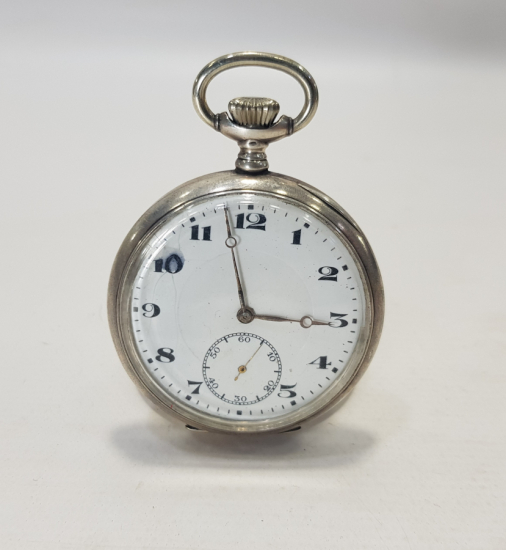 LOTUS MARKA GÜMÜŞ CEP SAATİ 