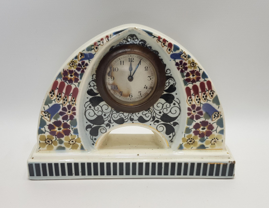 1900'LERDEN SERAMİK KASALI MASA SAATİ 