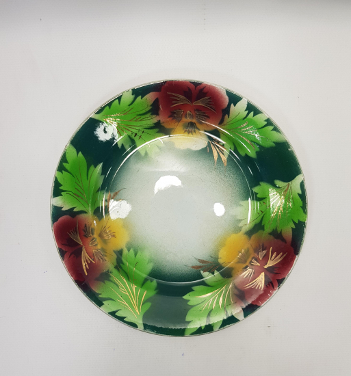 CHOISY LE ROI ÇİÇEKLİ PORSELEN TABAK 