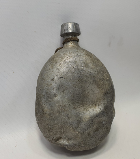 1. DÜNYA SAVAŞI DÖNEMİ ASAKİRİ ŞAHANE YAZILI OSMANLI ASKER MATARASI