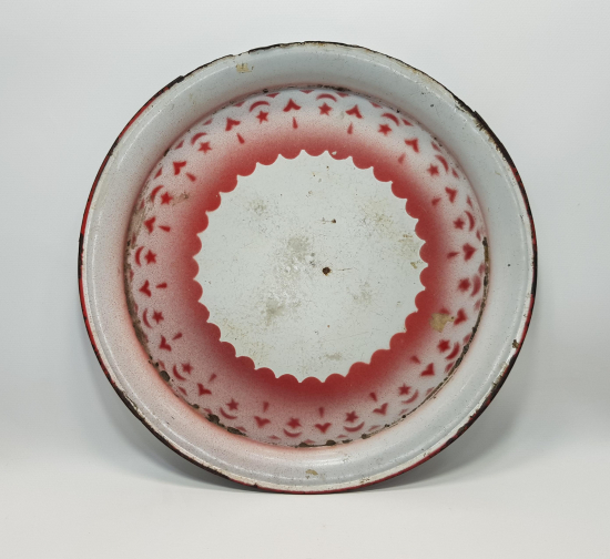 OSMANLI DÖNEMİ AY YILDIZLI EMAYE SİNİ