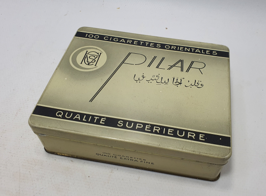 OSMANLI DÖNEMİ ÇİL KONDİSYONDA ÜZERİ OSMANLICA YAZILI TÜTÜN TABAKASI