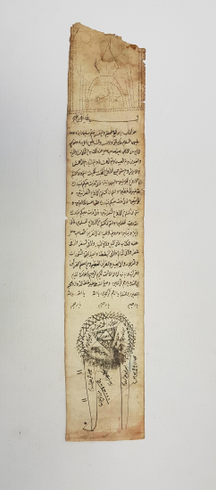 OSMANLI DÖNEMİ EL YAZMA TILSIM HAMAYIL 