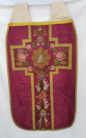 OSMANLI DÖNEMİ İPEK PAPAZ ELBİSESİ 