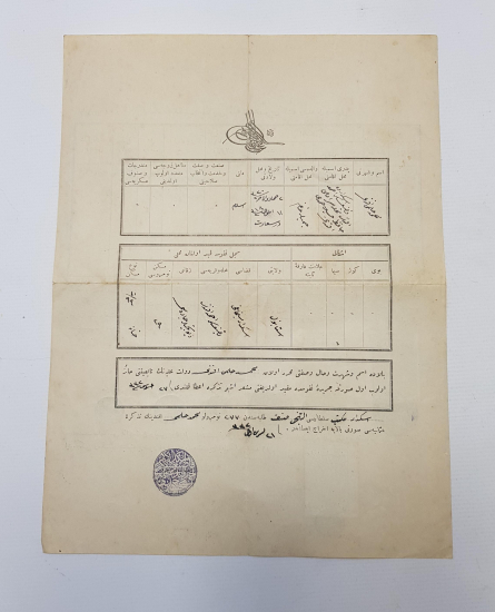 ÜSKÜDAR MEKTEBİ SULTANİYESİ DİPLOMA 