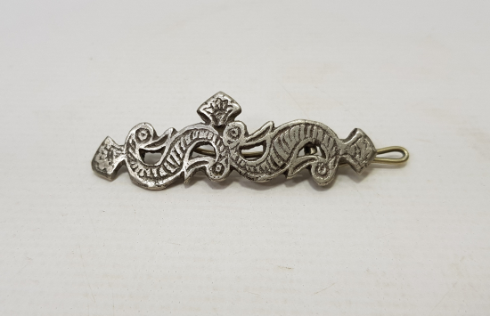 OSMANLI DÖNEMİ GÜMÜŞ SAÇ TOKASI 