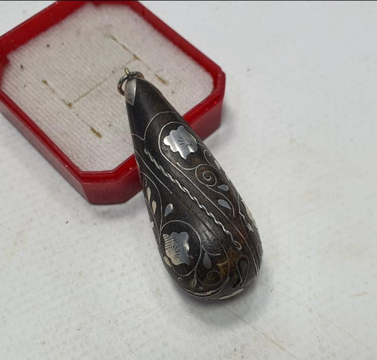 OSMANLI DÖNEMİ ÇOK NADİR AFYON İŞİ DERVİŞ KAMBERİYESİ - KAMBERİYE