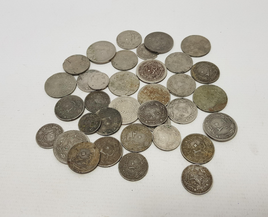 OSMANLI SULTAN MEHMED REŞAD DÖNEMİ 36 ADET NİKEL PARA