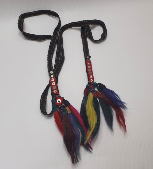 OSMANLI DÖNEMİ AT KILI VE KÖK BOYALI BAYAN KUŞAĞI