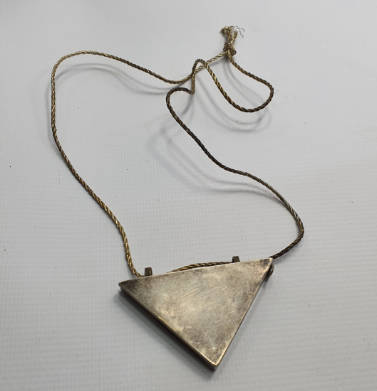 OSMANLI DÖNEMİ DAMGALI GÜMÜŞ MUSKALIK