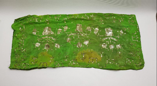 GÜMÜŞ TEL KIRMA İŞLEMELİ KOZAK İŞİ YAZSTIK YÜZÜ 