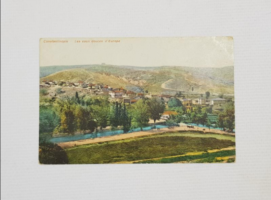 OSMANLI DÖNEMİ NADİR İSTANBUL KARTPOSTALI 