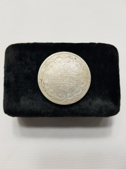 SULTAN ABDÜLAZİZ DÖNEMİ 1277/14 GÜMÜŞ 20 KURUŞ MECİDİYE