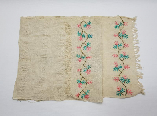 TEL KIRMA VE İP İŞLEMELİ HAVLU 