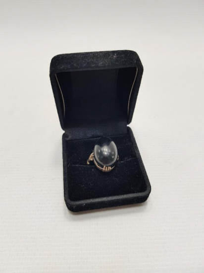 OSMANLI DÖNEMİ OLTU TAŞLI ALTIN YÜZÜK 