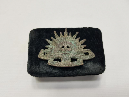 ÇANAKKALE SAVAŞI ANZAK ŞAPKA KOKARTI 