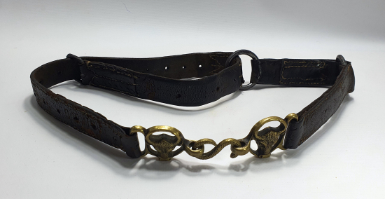 AVRUPA İŞİ BOGA VE YILANLI KASAP KEMERİ