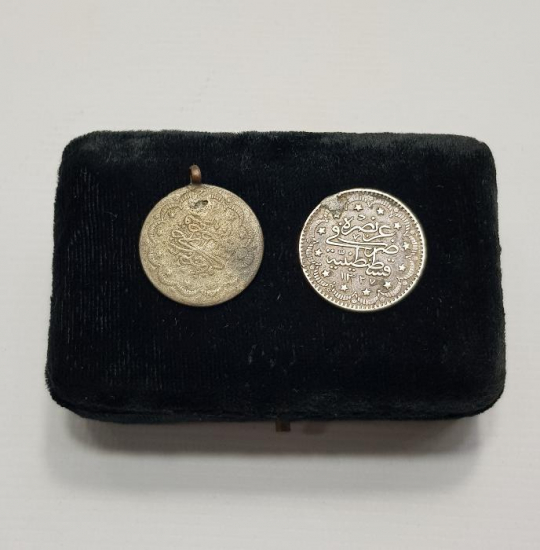 OSMANLI DÖNEMİ İKİ ADET GÜMÜŞ 5 KURUŞ
