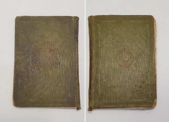 OSMANLI DEVLET ARMALI VE AY YILDIZ CİLTLİ KİTAP 