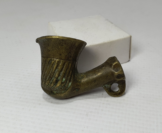 OSMANLI DÖNEMİ BRONZDAN MAMUL PİPO