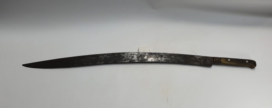 OSMANLI DÖNEMİ İKİ TARAFI OSMANLICA YAZILI YATAĞAN KILICI