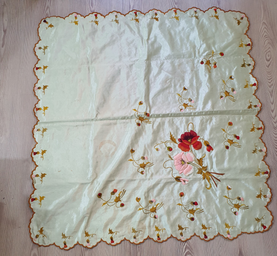 OSMANLI DÖNEMİ İPEK ATLAS GELİN BOHÇASI