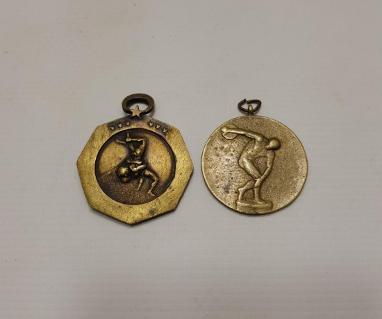 CUMHURİYET İLK DÖNEM İKİ ADET MADALYA