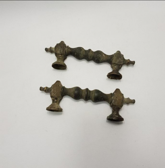 OSMANLI DÖNEMİ BİR ÇİFT KAPI KOLU 