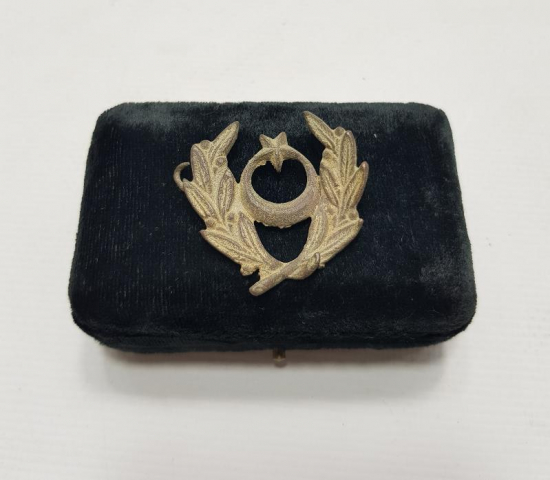 OSMANLI SON DÖNEM & CUMHURİYET İLK DÖNEM ASKER ŞAPKA KOKARTI 