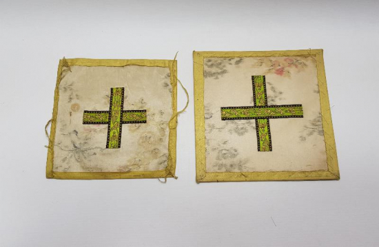 OSMANLI DÖNEMİ RUM İŞİ İPEK KİLİSE DUA KABI 