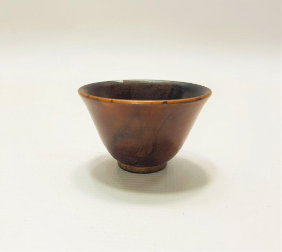 OSMANLI DÖNEMİ MARAŞ İŞİ AHŞAP KAHVE FİNCANI 