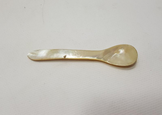 OSMANLI DÖNEMİ SEDEF MACUN KAŞIĞI 