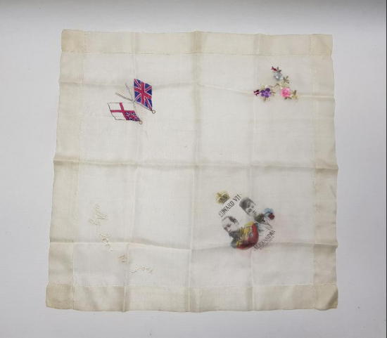 1. DÜNYA SAVAŞI İNGİLİZ ASKERİ İPEK MENDİL 