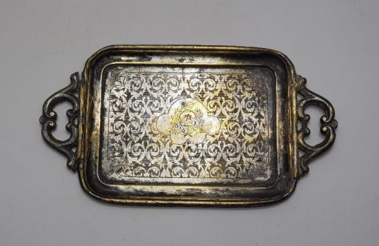 EL İŞLEMELİ KAHVE TEPSİSİ