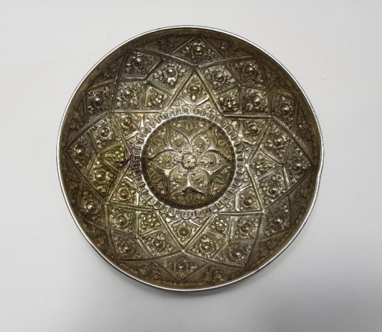 OSMANLI DÖNEMİ GÜMÜŞ KAPLAMA HAMAM TASI 